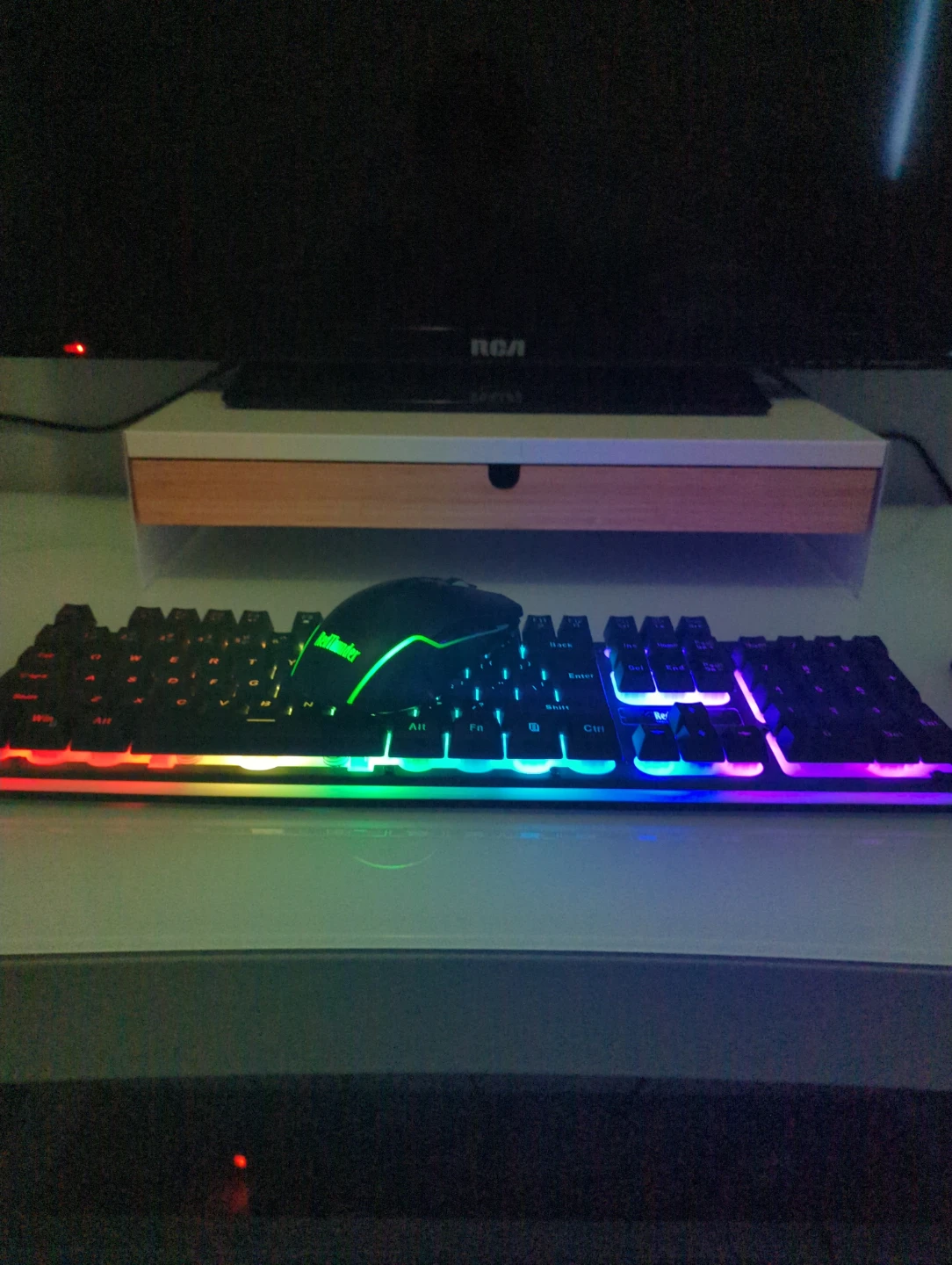 RedThunder K10 Wireless Backlit Keyboard and Mouse Combo