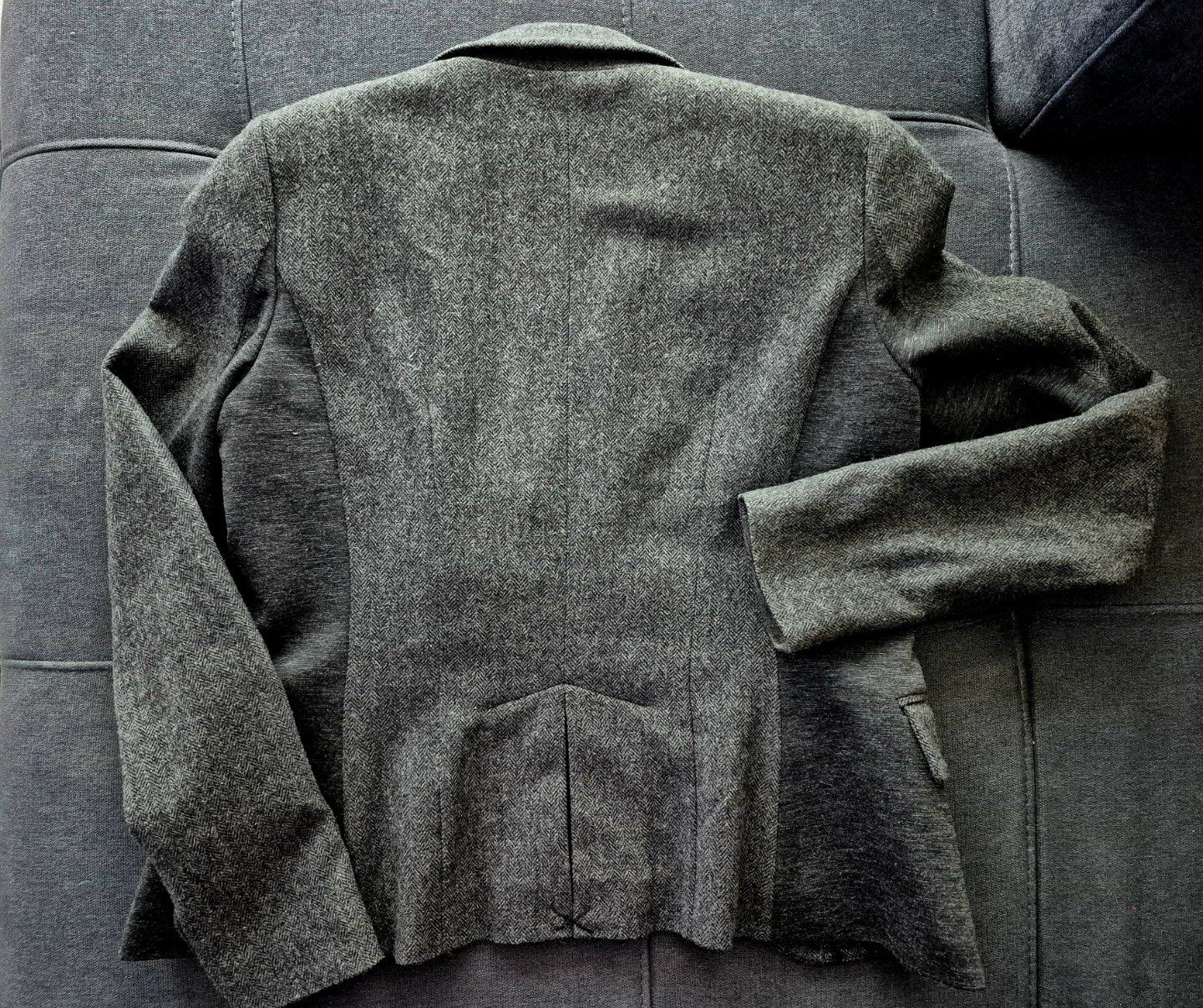 RW&CO. Grey Herringbone Blazer size 6 - photo 4