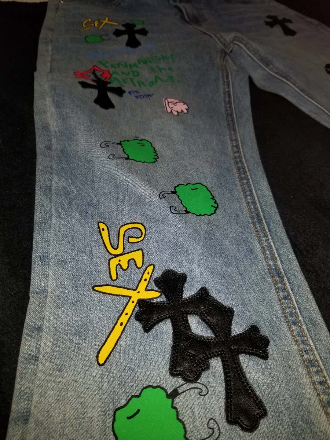 Chrome Hearts Denim jeans - photo 2