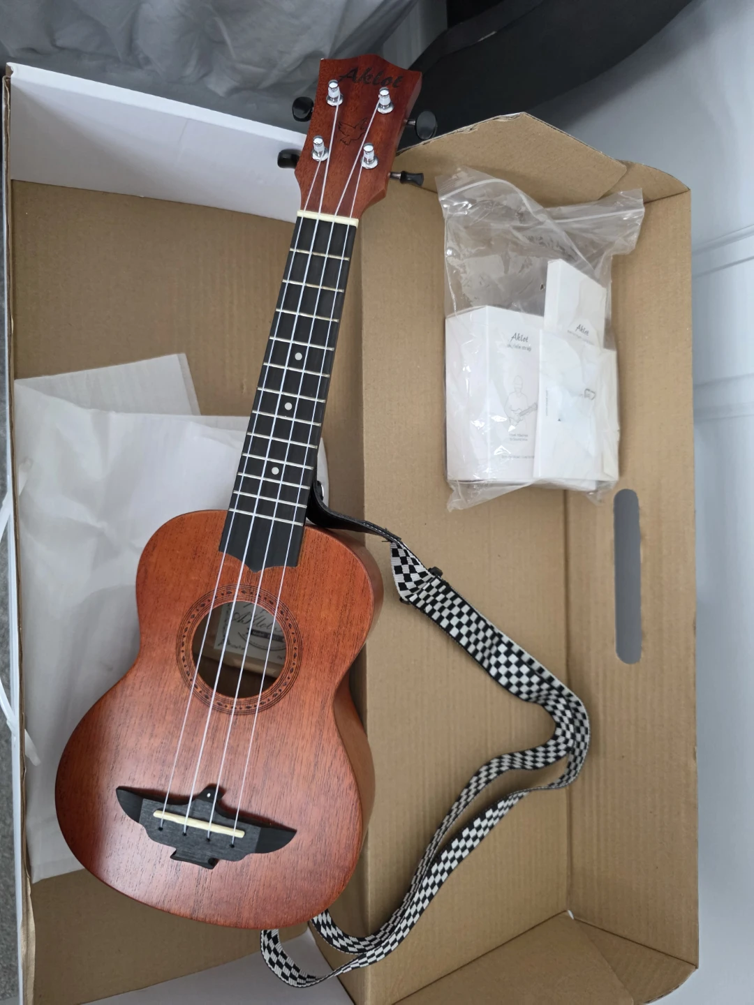Aklot Ukulele with Gig Bag and Accessories