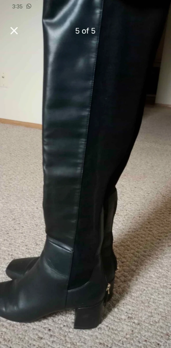 Aldo Black Over-the-Knee Boots - photo 3