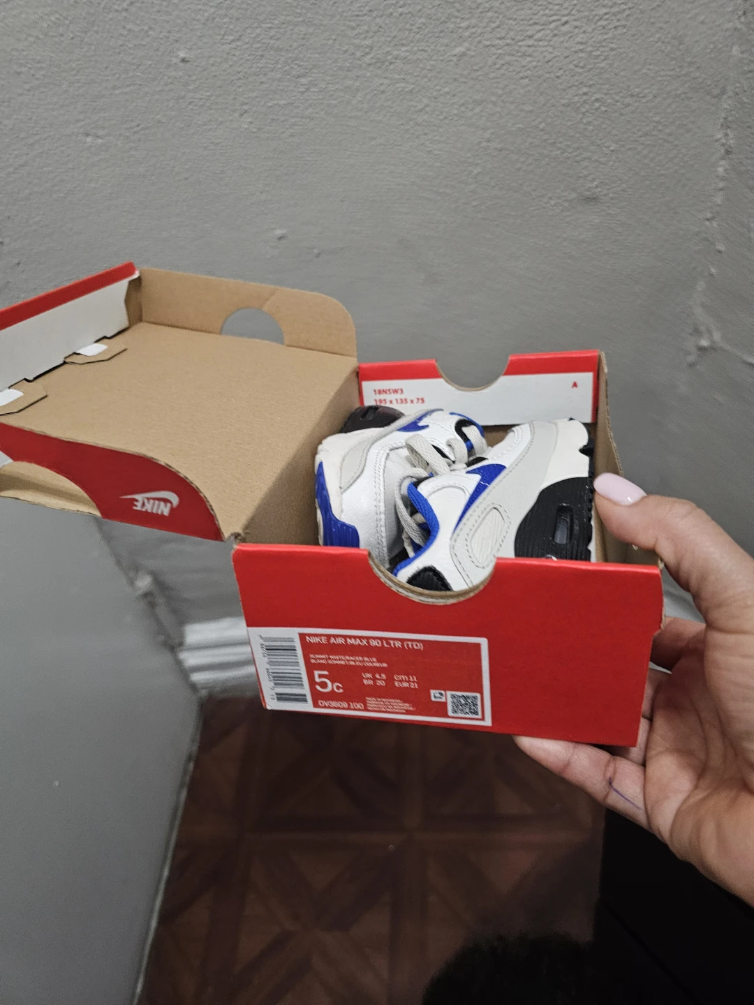 Nike Air Max 90 LTR TD Crib Shoes - Toddler Size 5c - photo 3
