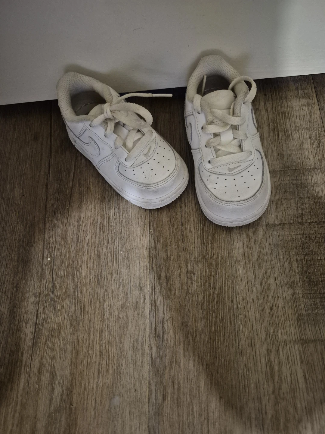 Nike Air Force 1 Toddler Shoes Size 5.5C White