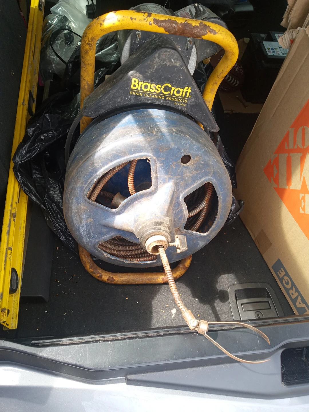 Powerful Professional Grade BrassCraft Drain Cleaning Machine, - photo 4