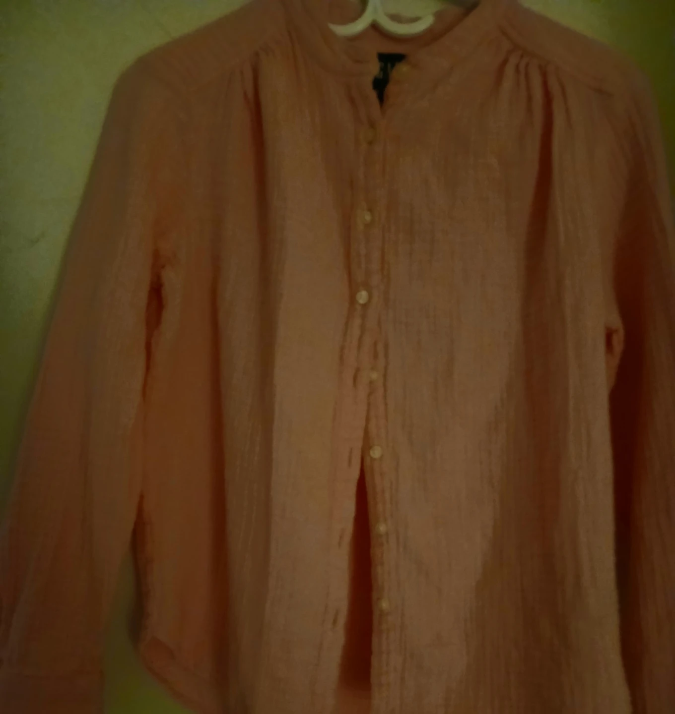 GAP Pink Gauze Shirt - Size M