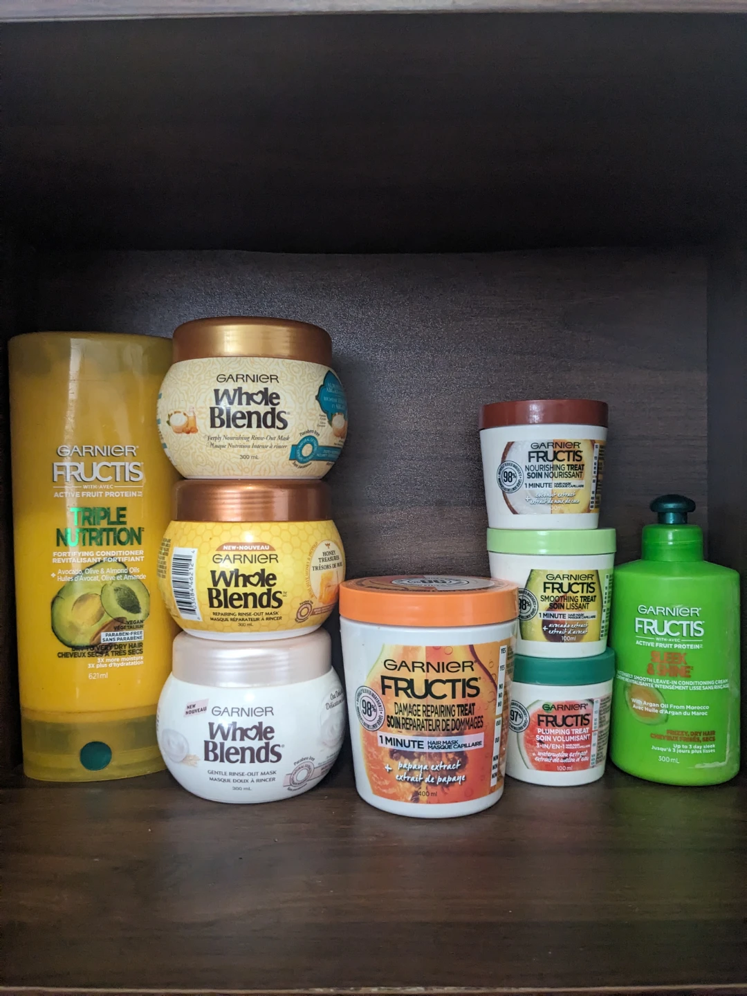 Garnier Fructis & Whole Blends Hair Care Lot