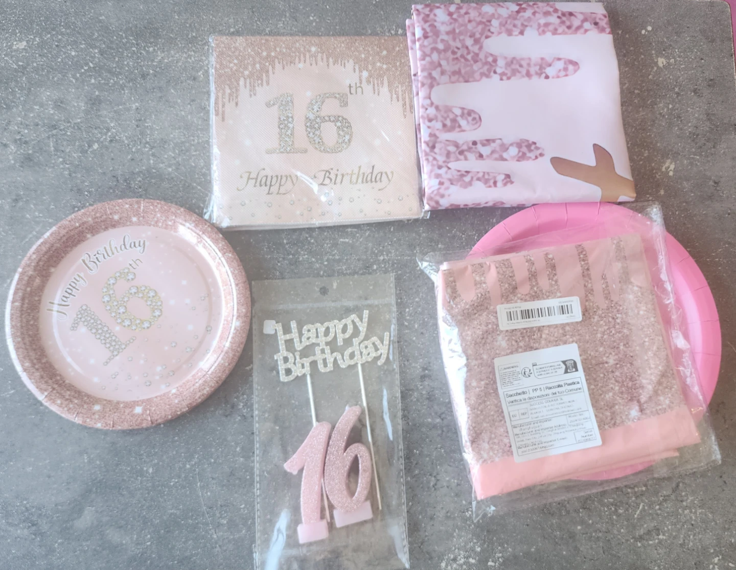 Sweet 16th birthday decorations for girls - photo 3
