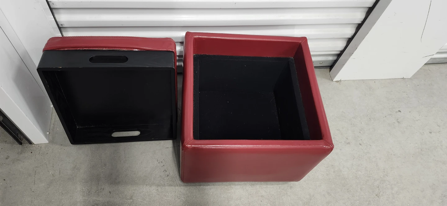 Ottoman with storage - photo 3