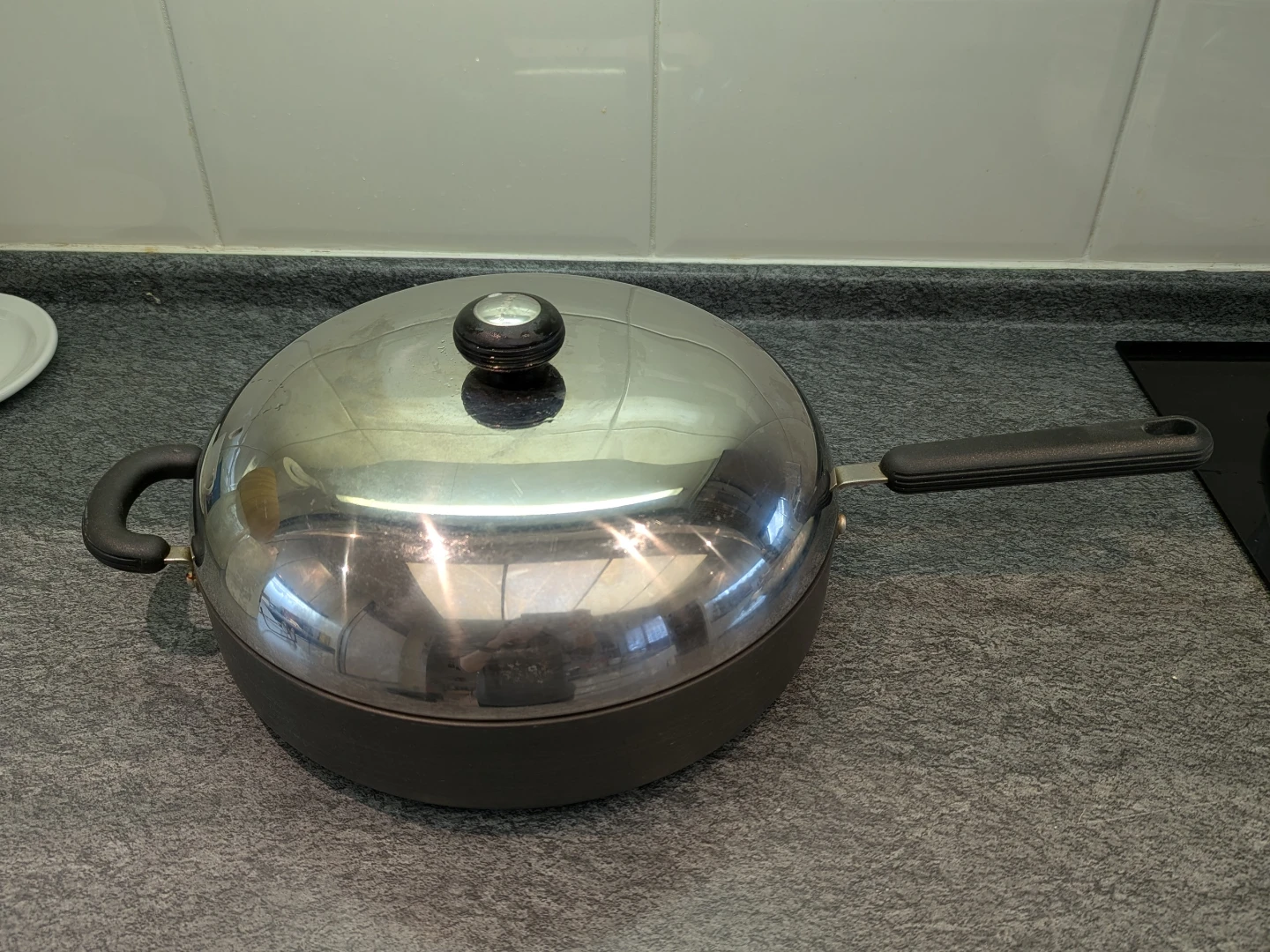 Circulon Hi-Low System Wok with Lid 12" - photo 2