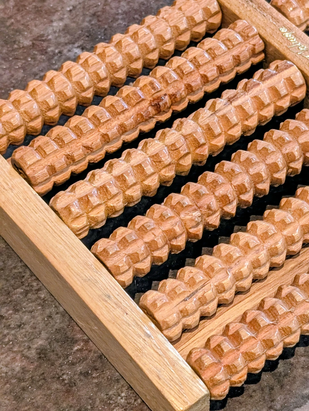 Wooden Foot Roller Massager - photo 3