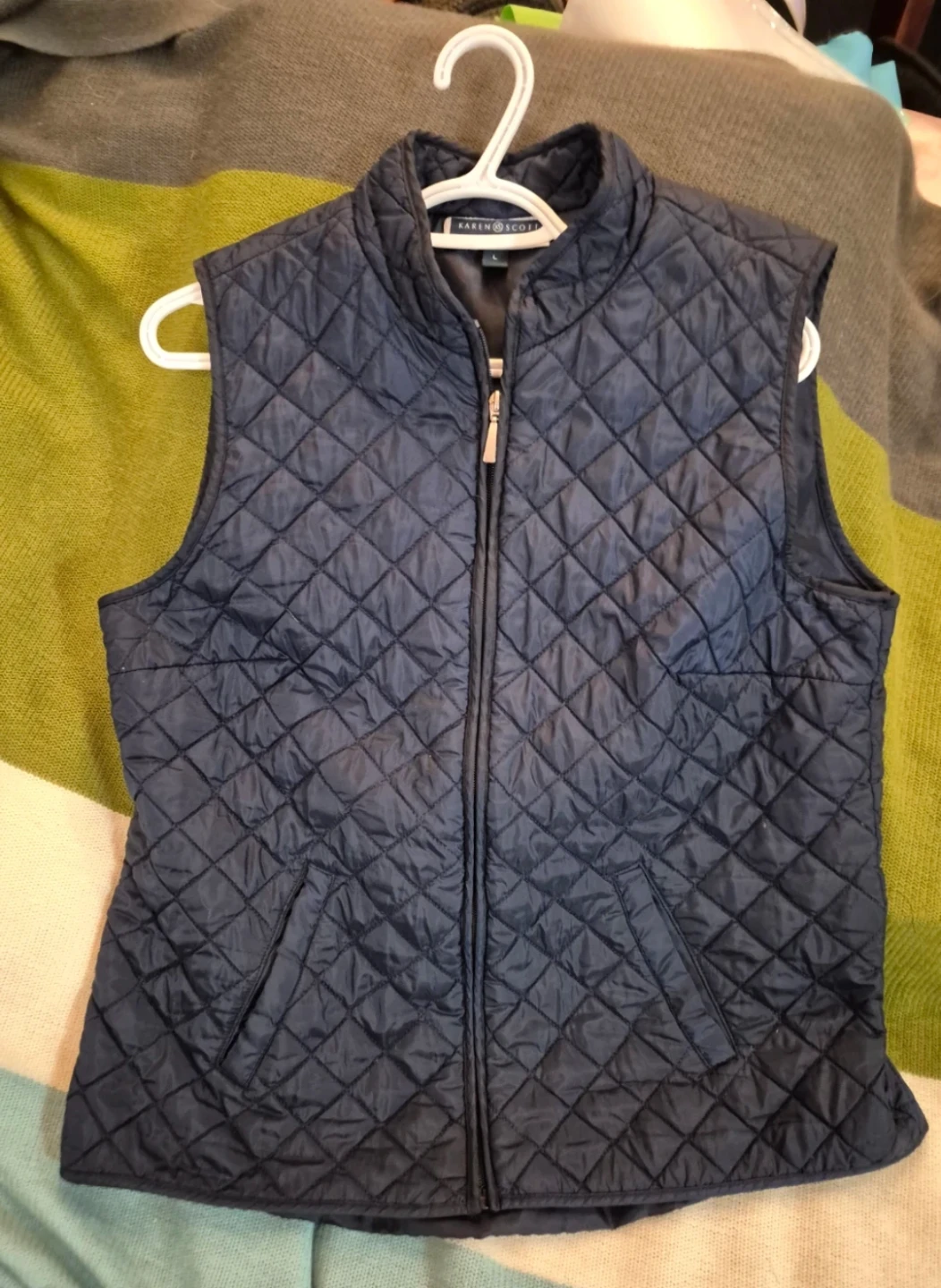 Karen Scott Sport Quilted Vest