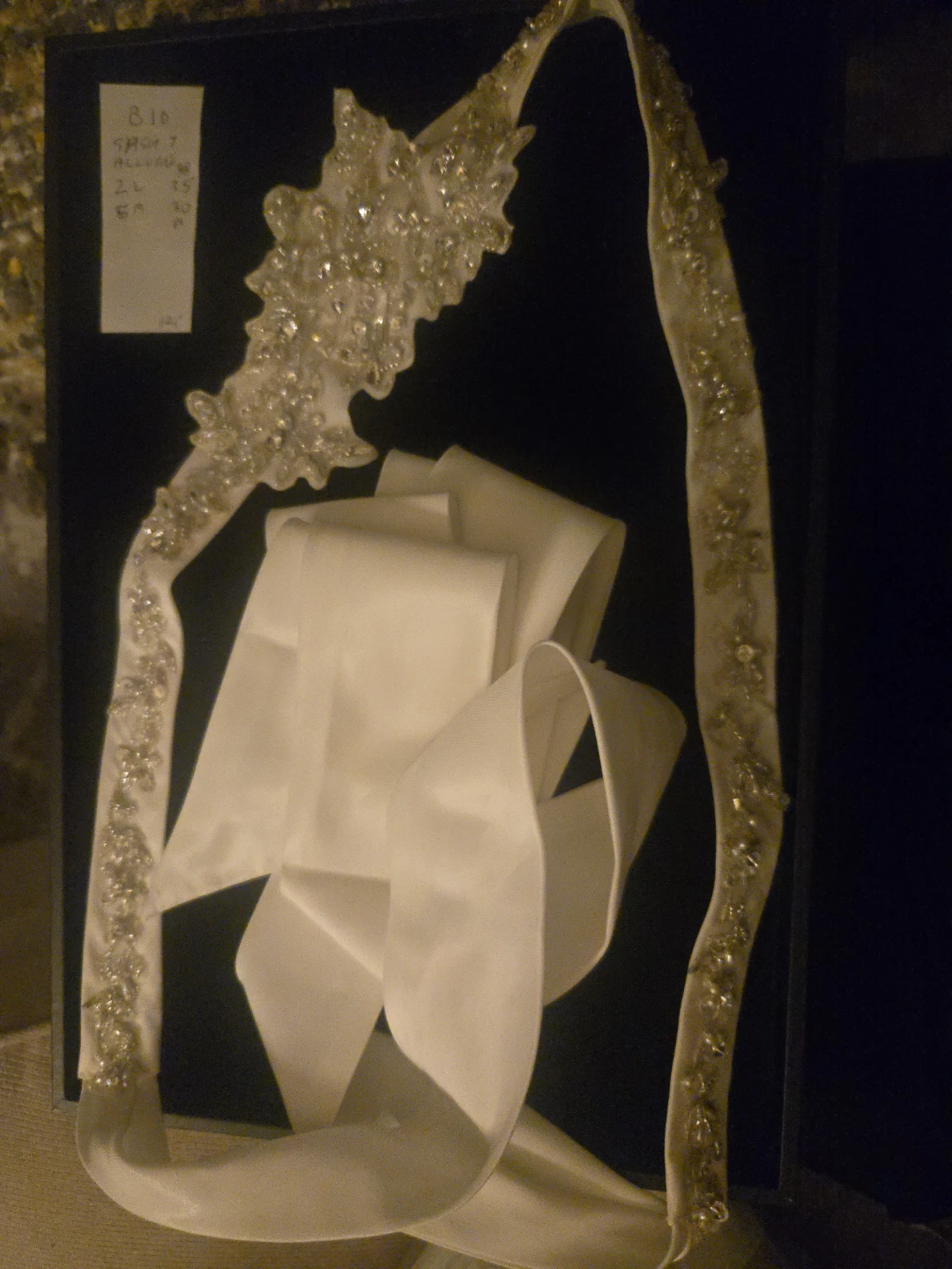 Beaded Bridal Sash - photo 4