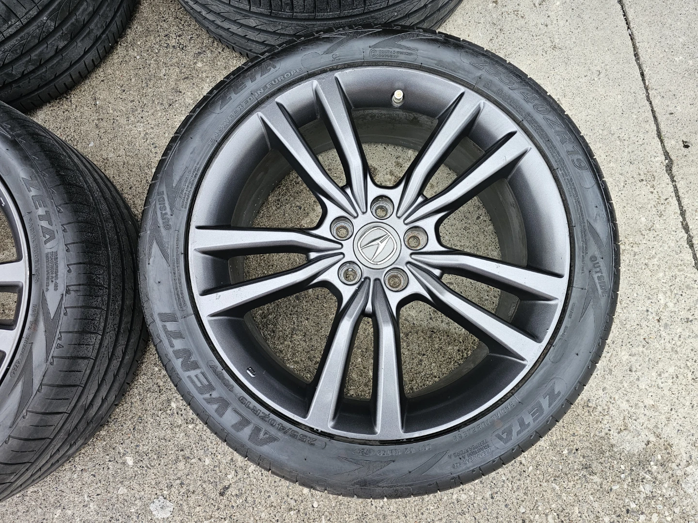 ACURA TLX OEM RIMS AND ALL SEASON TIRES