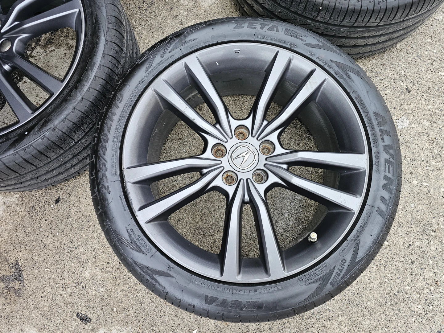 ACURA TLX OEM RIMS AND ALL SEASON TIRES - photo 3