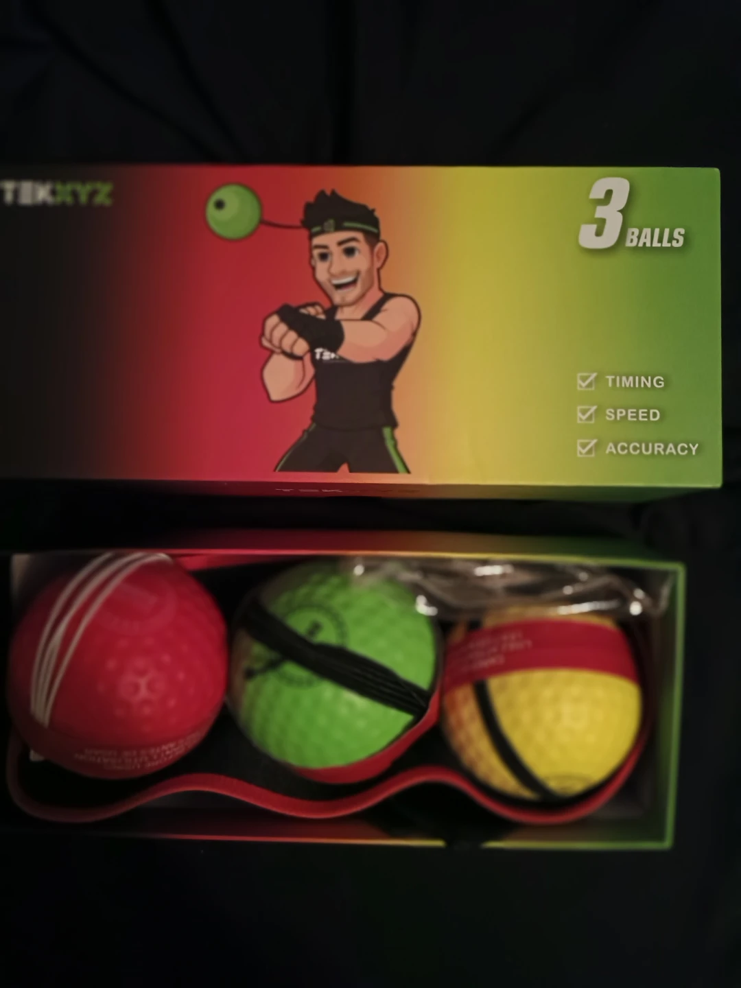 TEKXYZ 3-Ball Reflex Training Set - photo 3