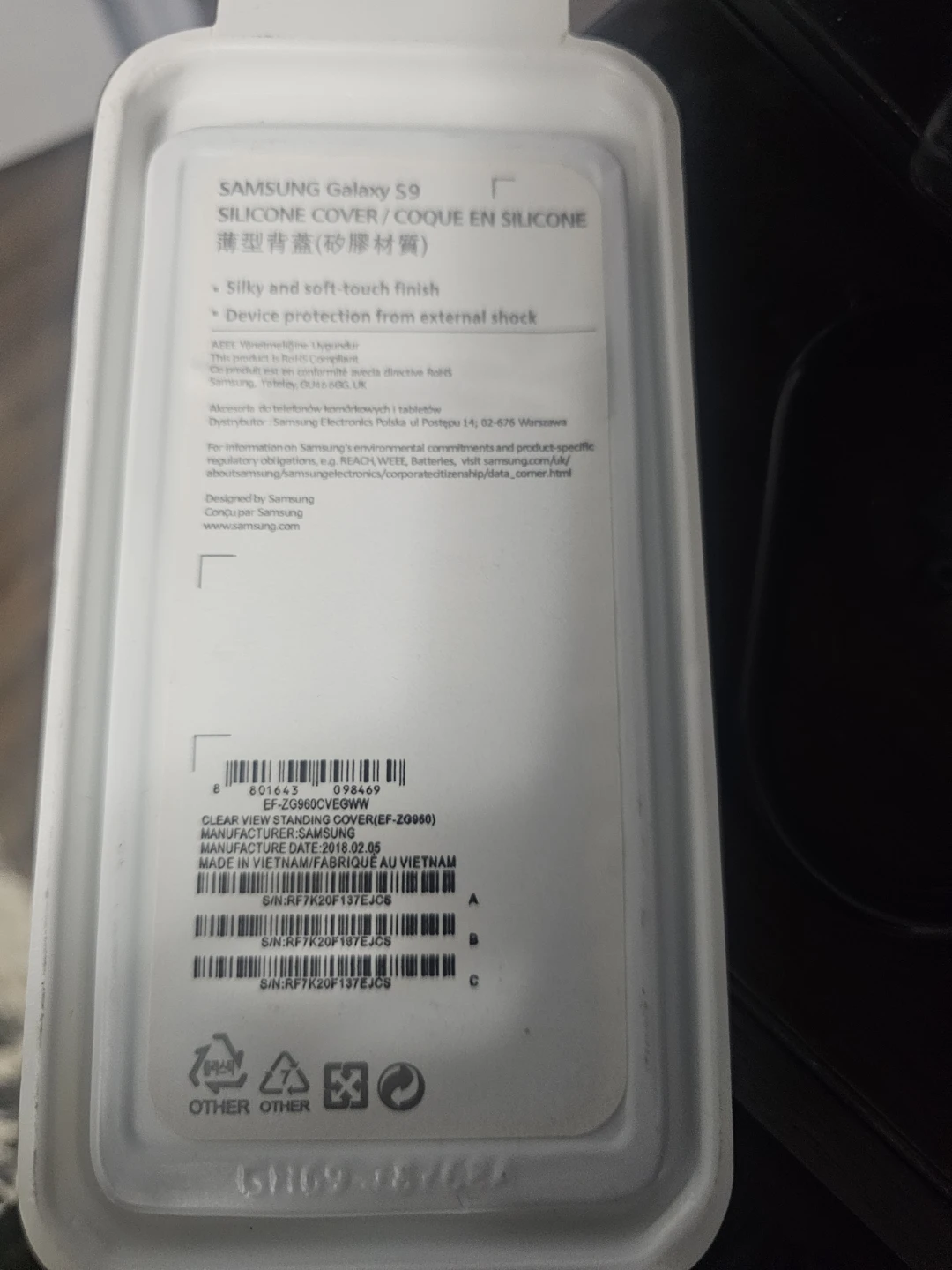 Samsung Silicone Cover for Galaxy S9 - photo 2