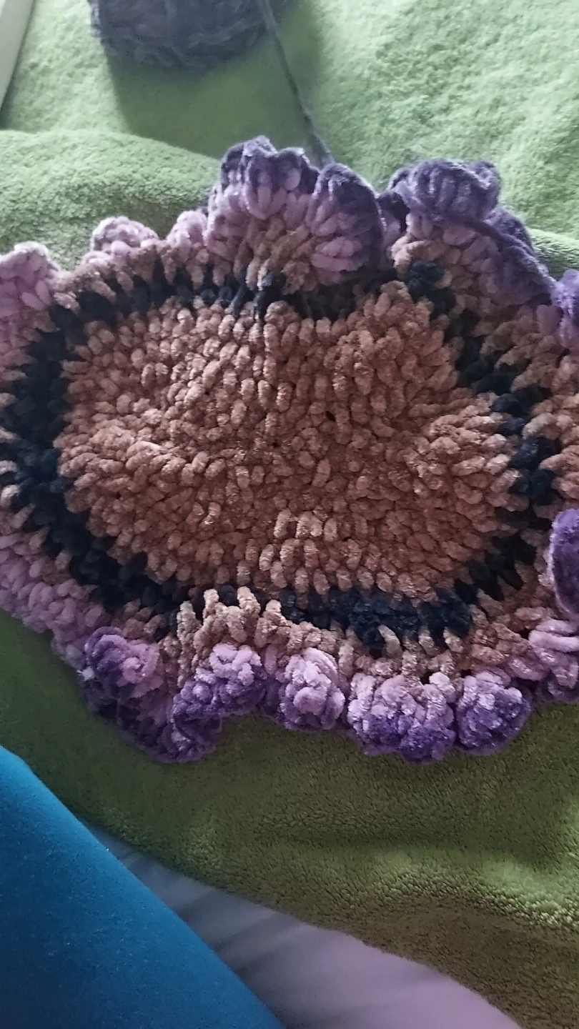 Handmade Crochet Round Mat/Coaster