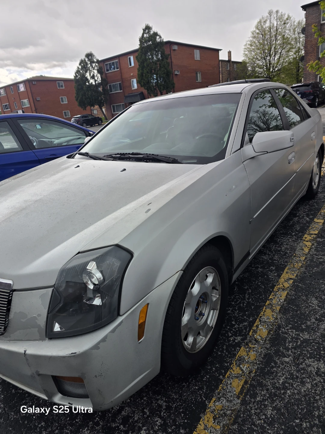 Silver Cadillac CTS Sedan - photo 3