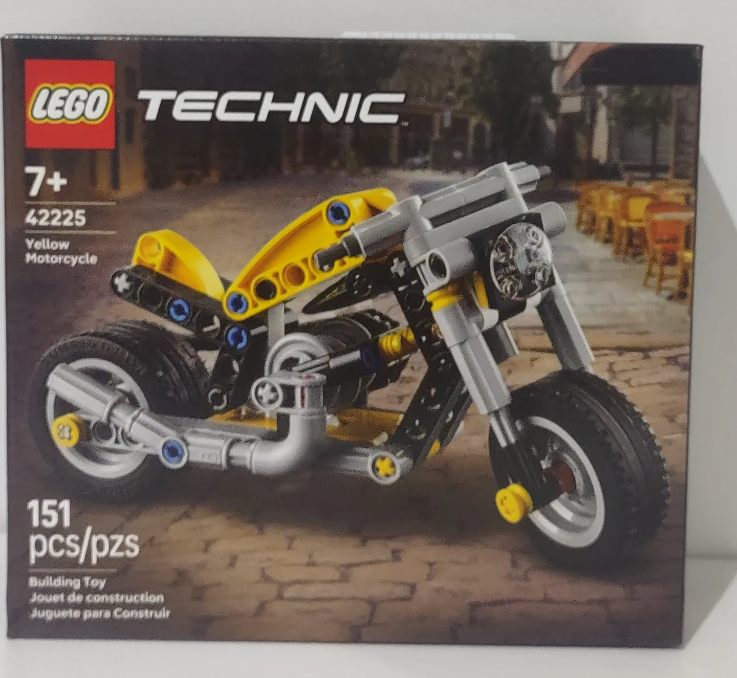 LEGO Technic Yellow Motorcycle Set 42225