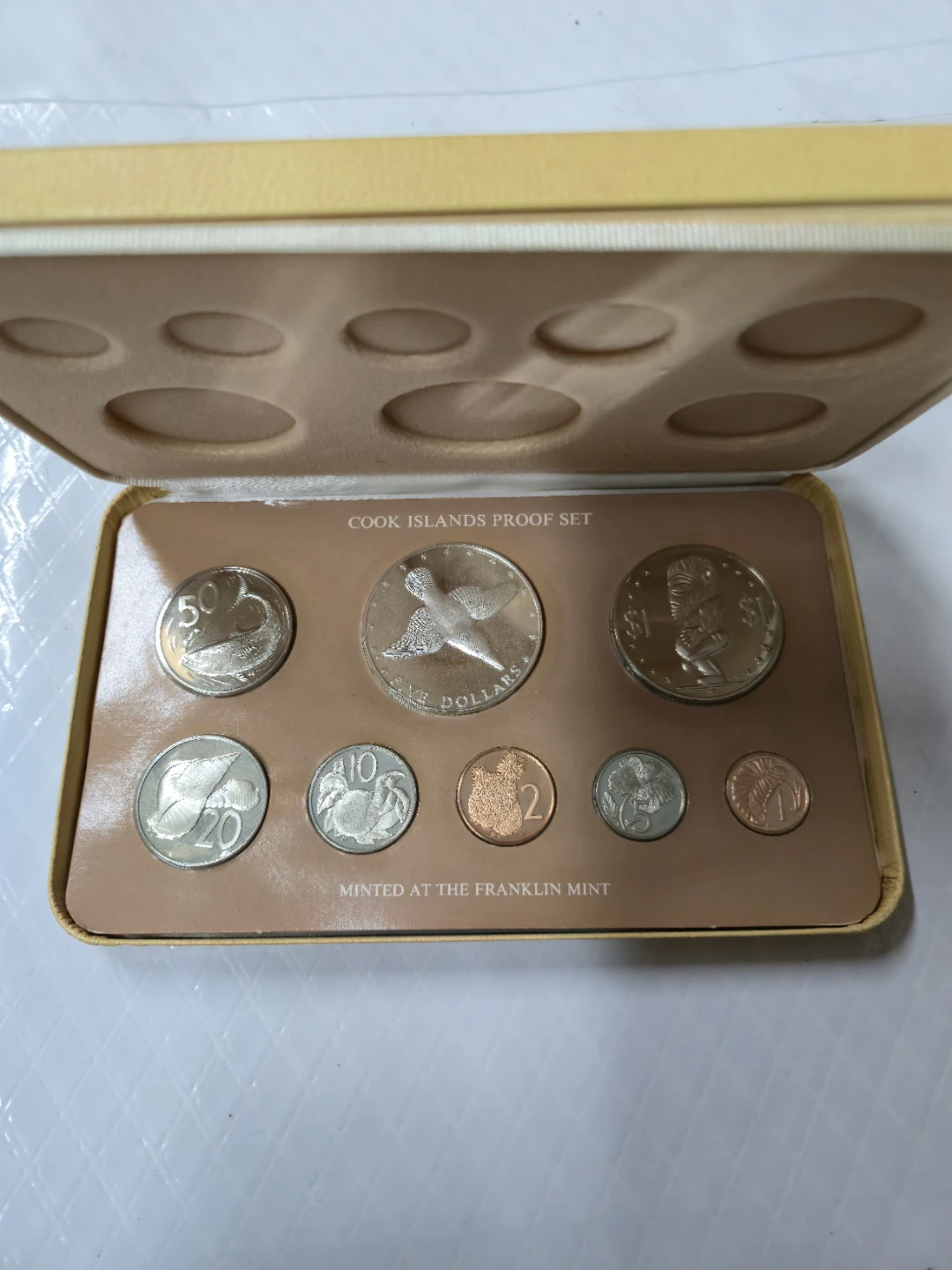 1974 Coin Proof Sets - Barbados, British VI & Cook Islands - photo 5