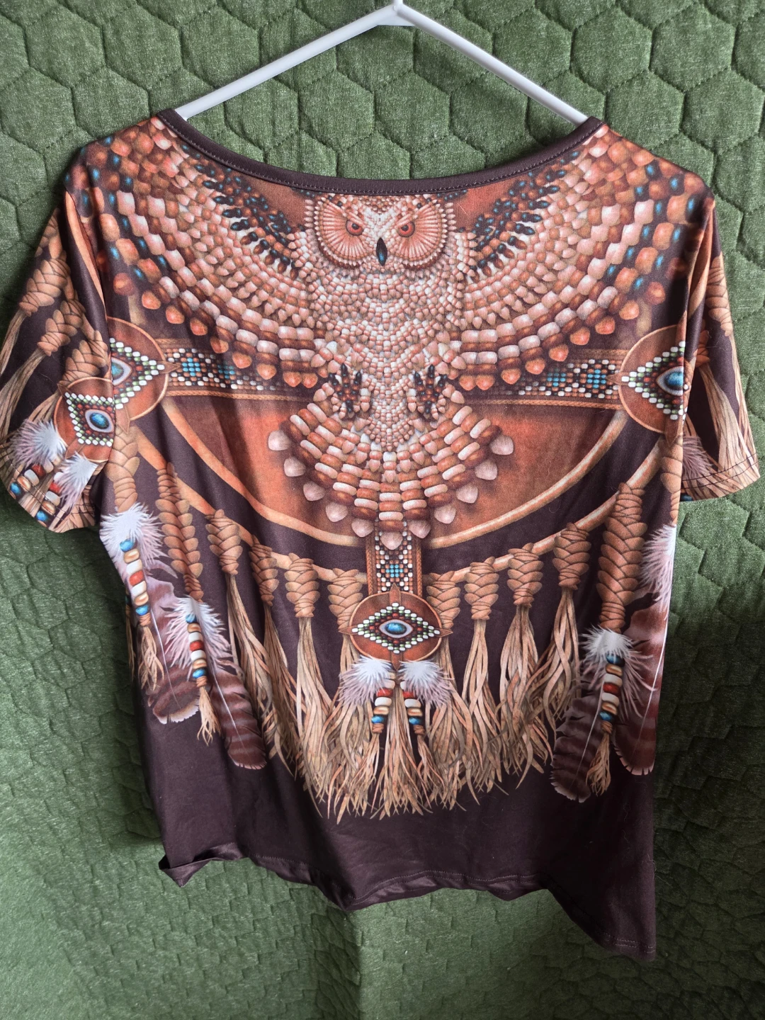 Women's V-Neck Graphic T-Shirt - photo 2