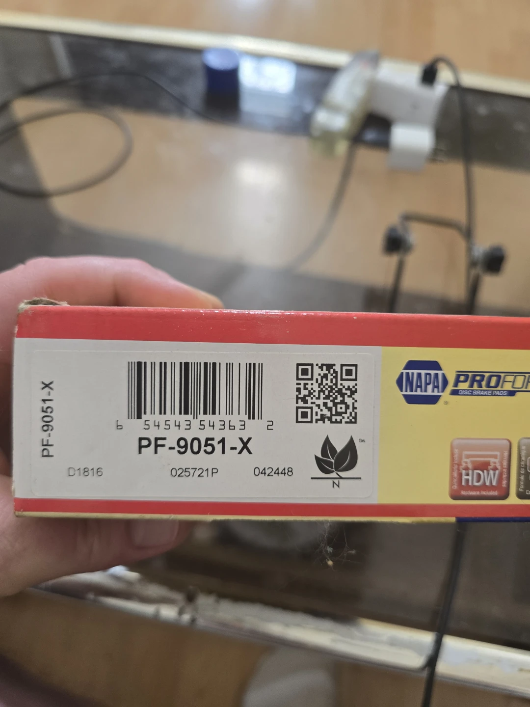 NAPA PROFORMER Disc Brake Pads PF-9051-X - photo 2
