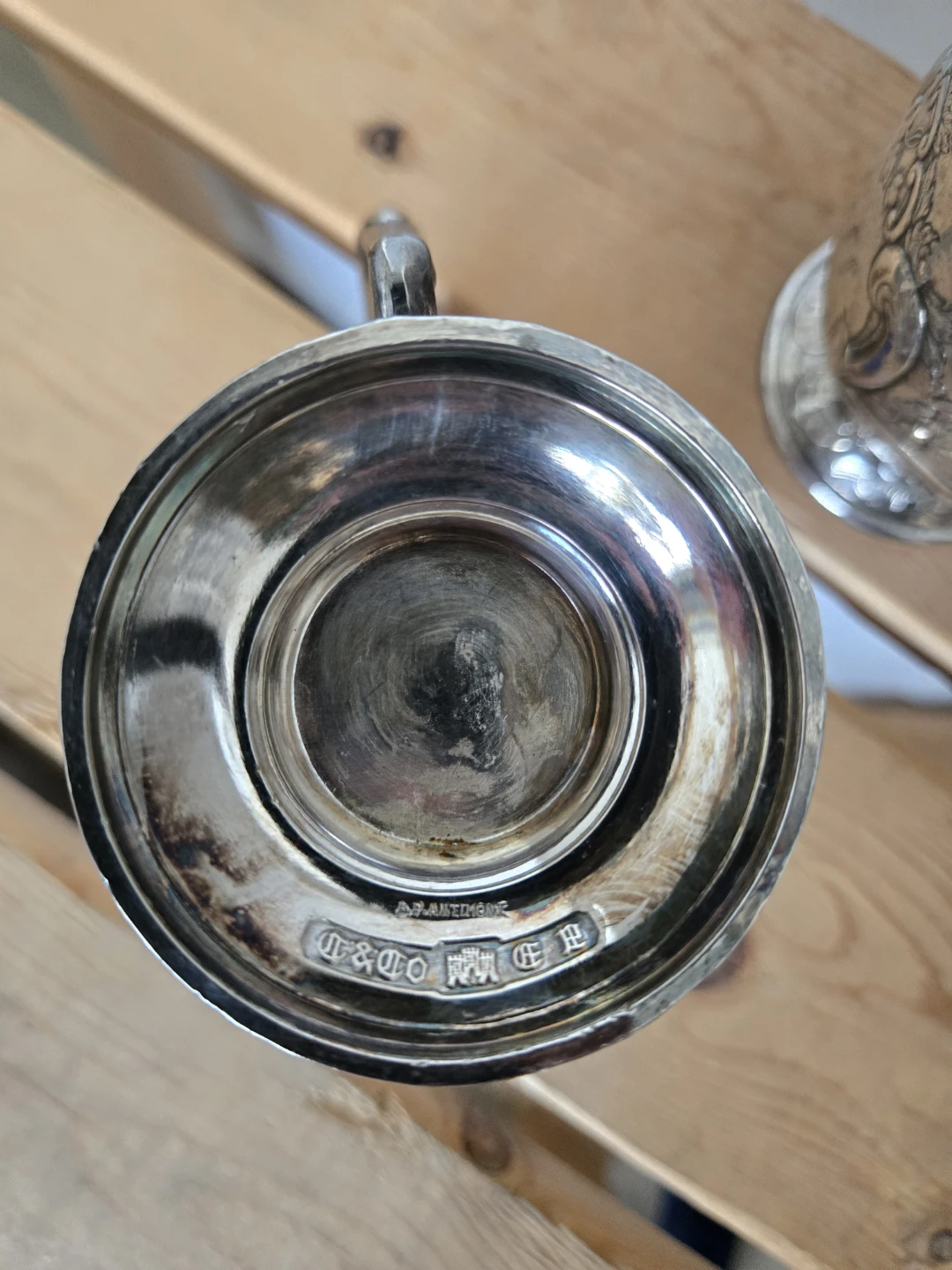 Vintage Decorative Silver Cups (Set of 2) - photo 4