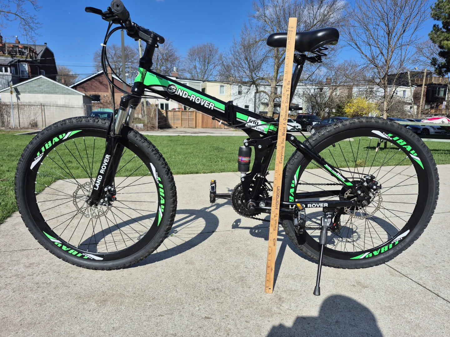 LAND ROVER G10 Folding Mountain Bike with suspensions