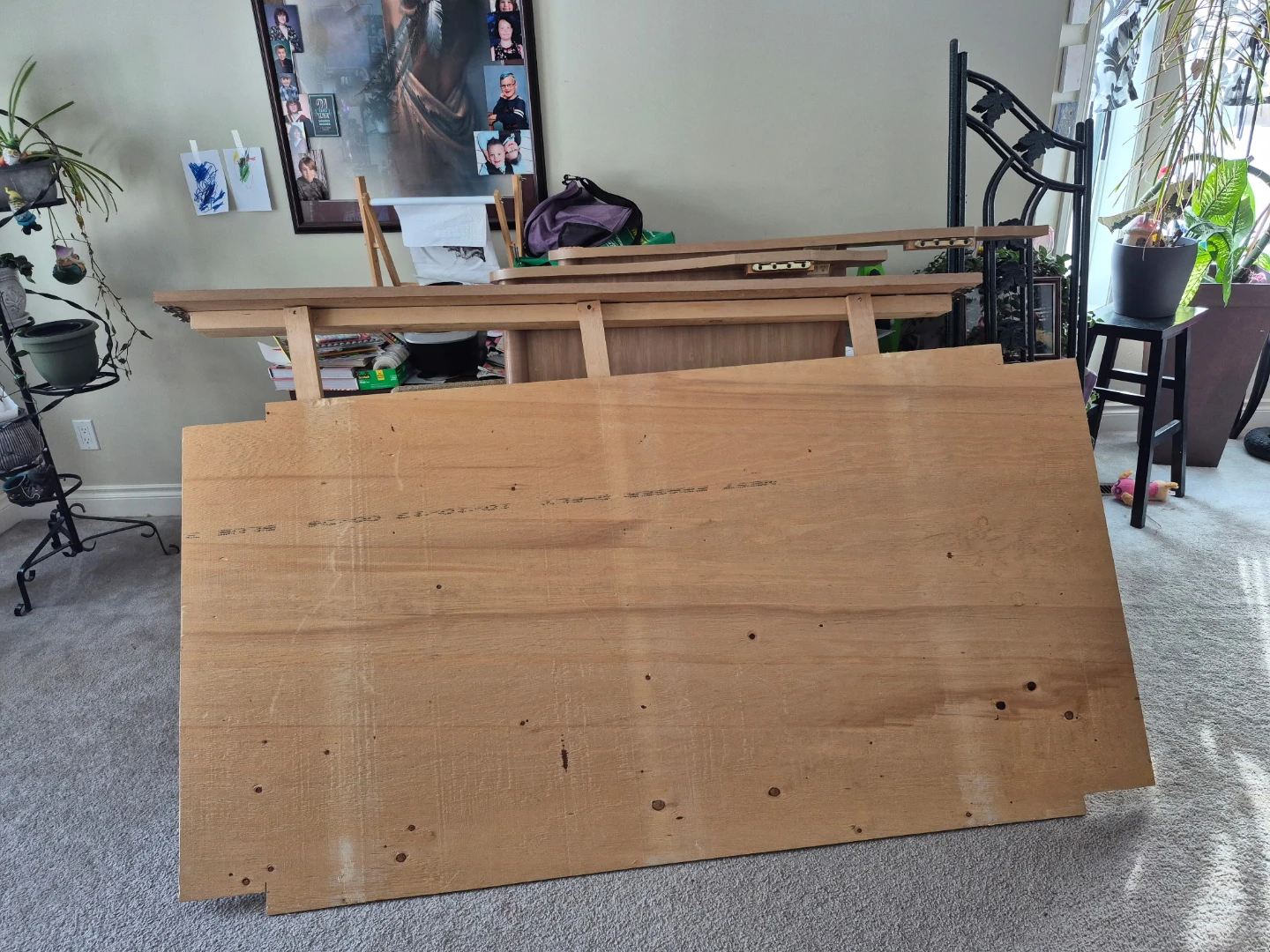 Wooden Sleigh Bed Frame - photo 3