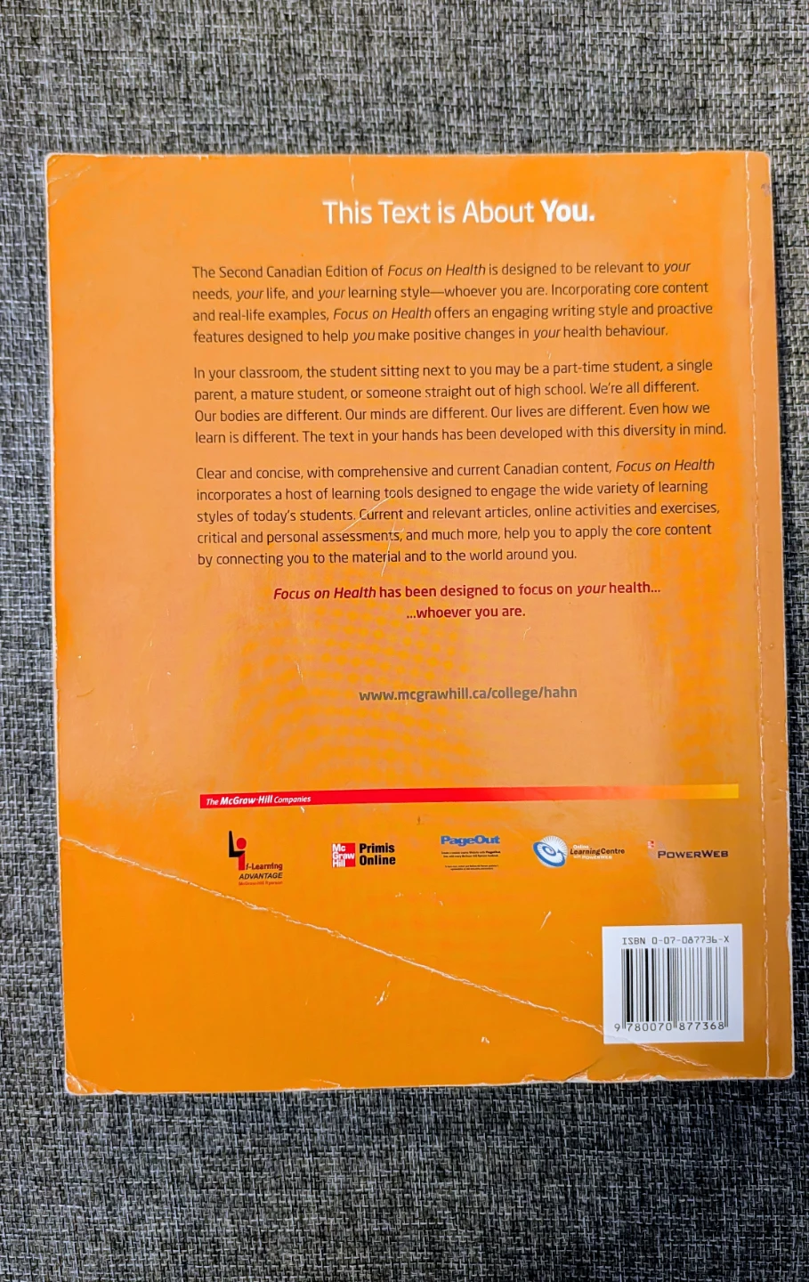 Focus on Health: Second Canadian Edition Textbook - photo 2