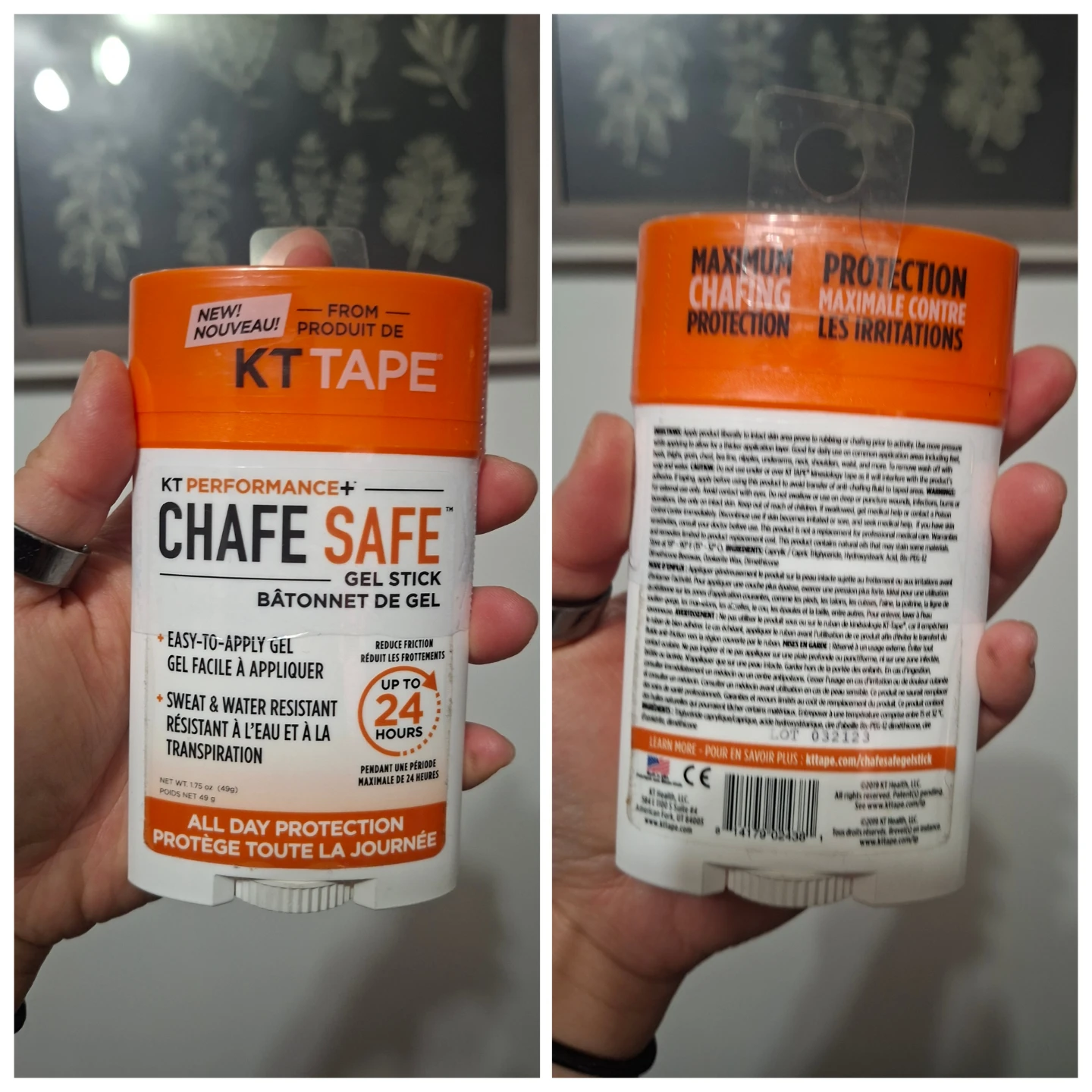 KT Tape Chafe Safe Gel Stick - photo 4