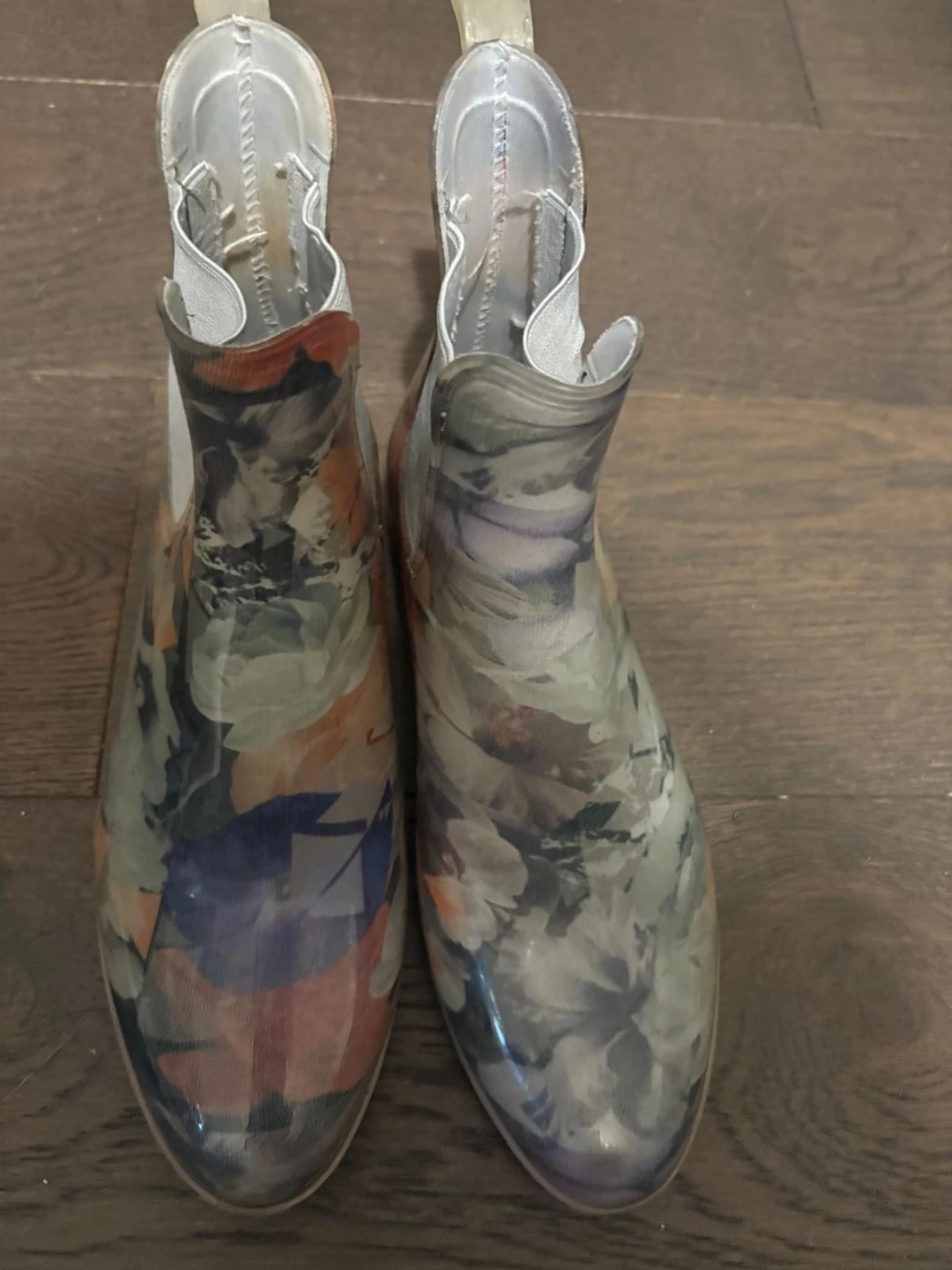 Floral Rain Boots