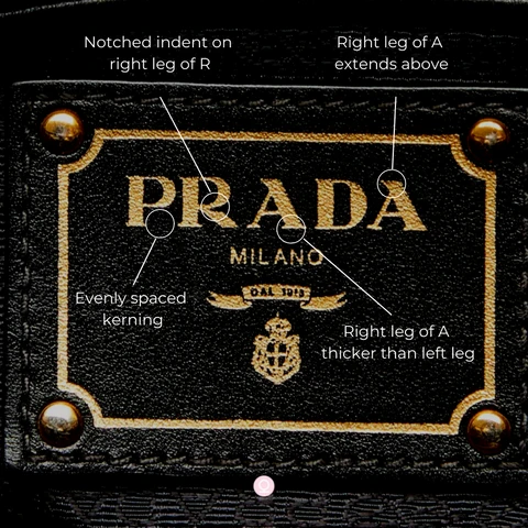Vintage Prada bag MILANO DAL 1913