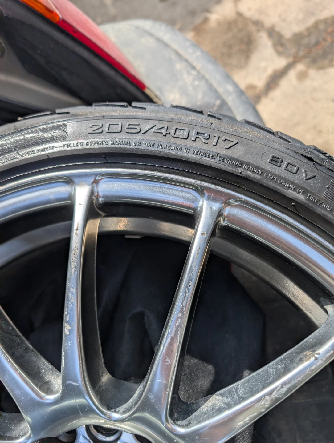 Rims and tires. 205/40R17 - photo 5