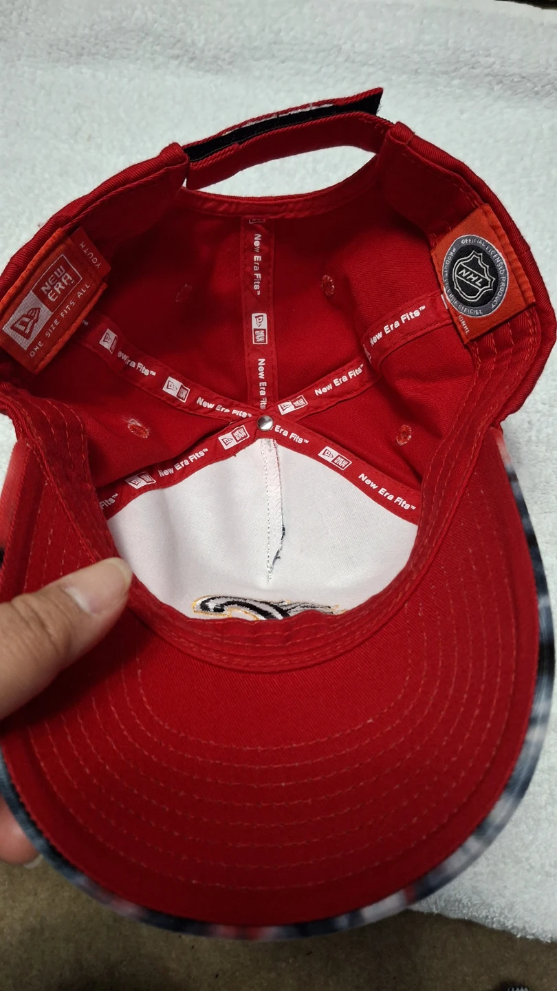 New Era Calgary Flames Youth Tie-Dye Baseball Cap - photo 4