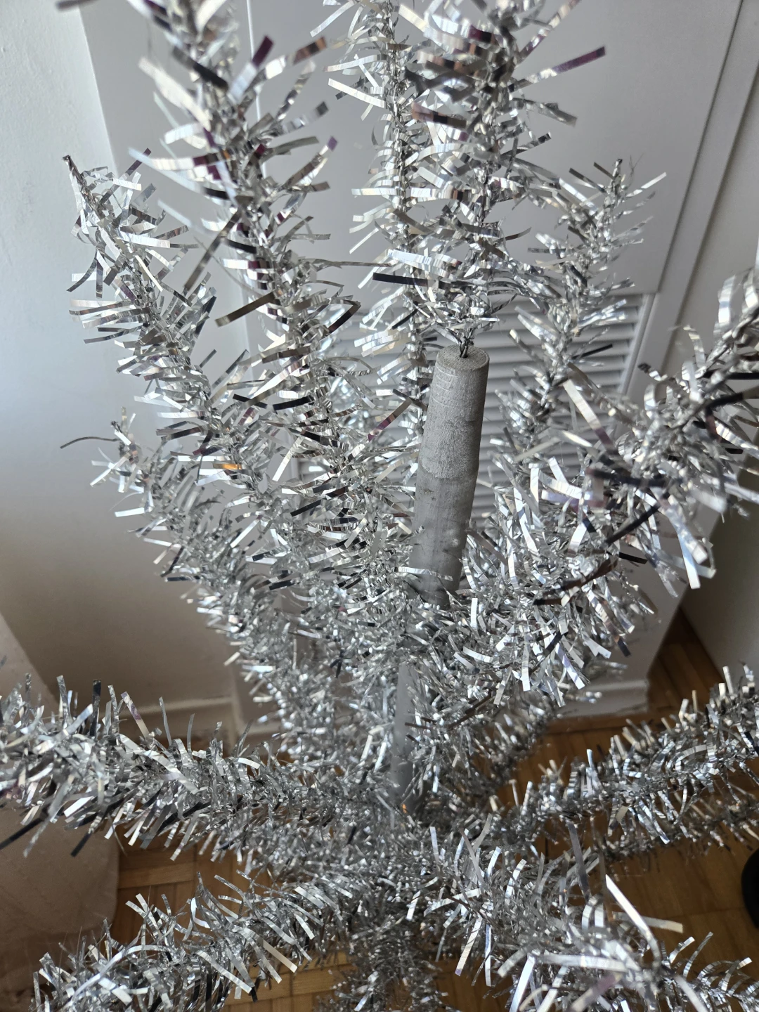 Vintage Silver Tinsel Christmas Trees - photo 2