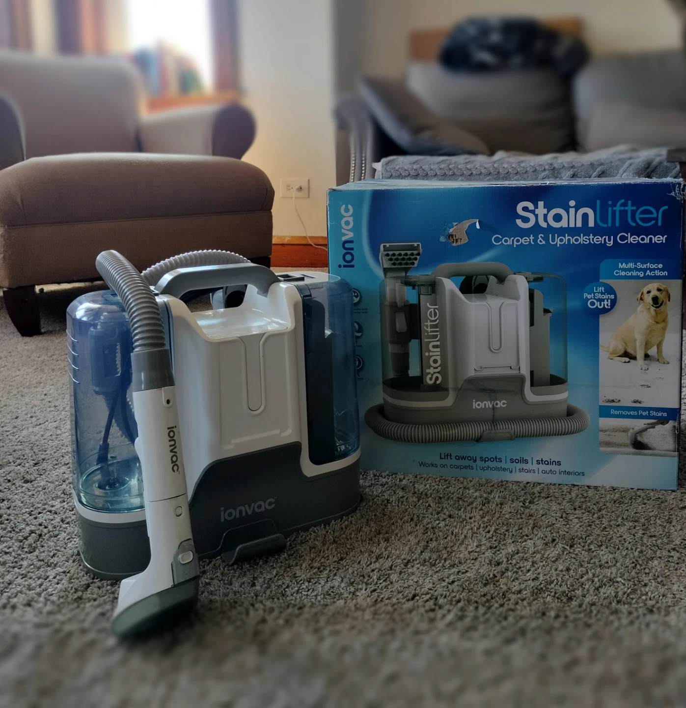 Ionvac Stainlifter Carpet & Upholstery Cleaner