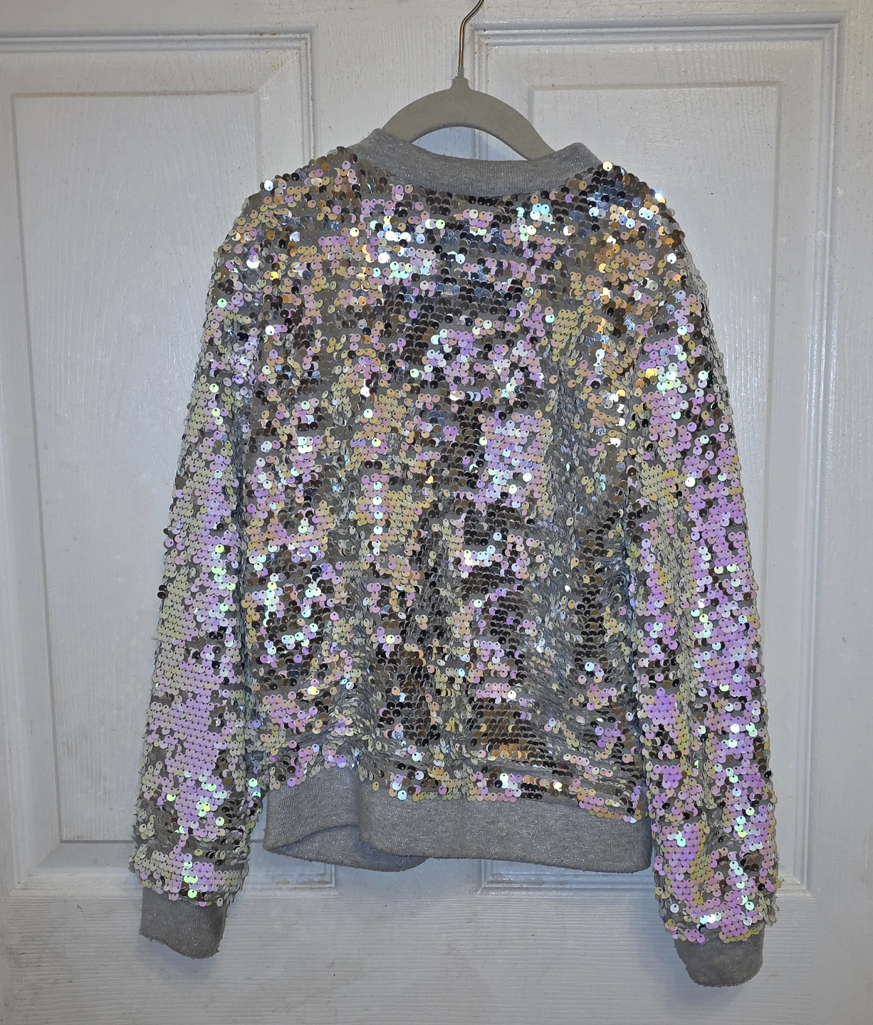 Wonder Kids Girls Sequin Bomber Jacket - photo 2