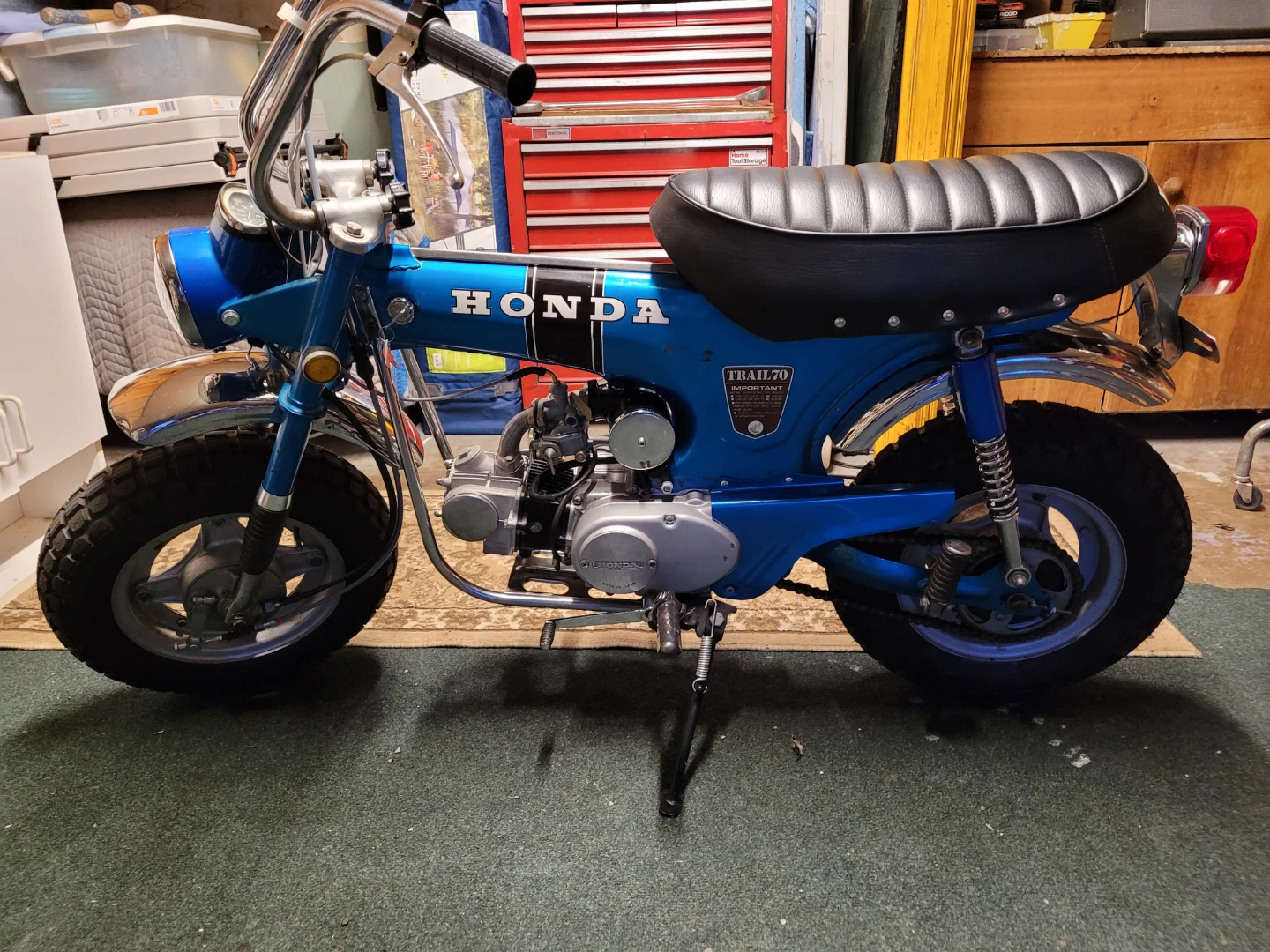 Honda Trail 70 Vintage Mini Bike - photo 2