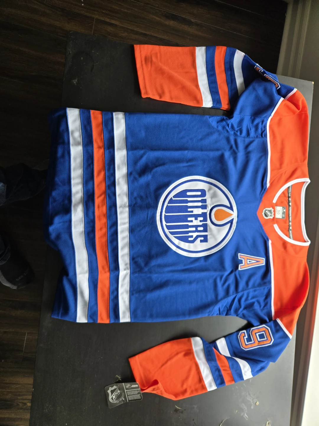 Authentic edminton oilers draisaitl jersey