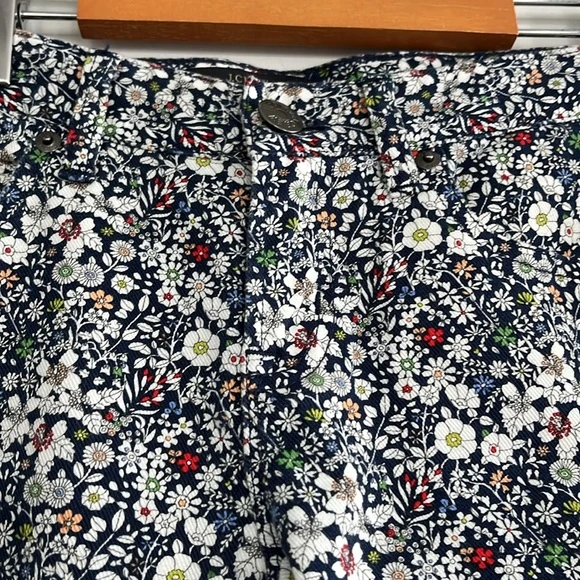 J. Crew Floral Print Toothpick Jeans (Side 28) - photo 2