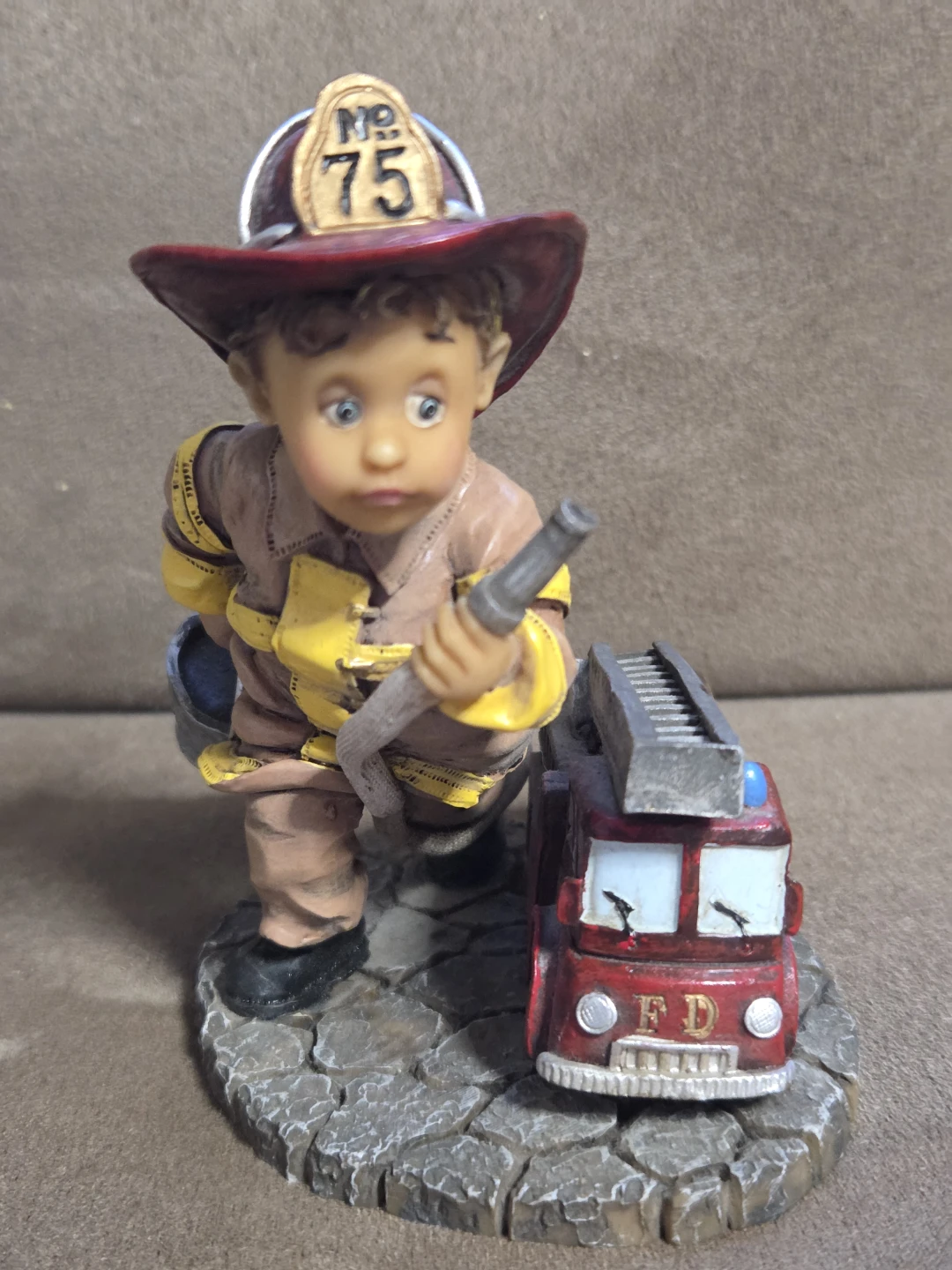 Sweet Takes "Rookie Firefighter" Figurine 1998