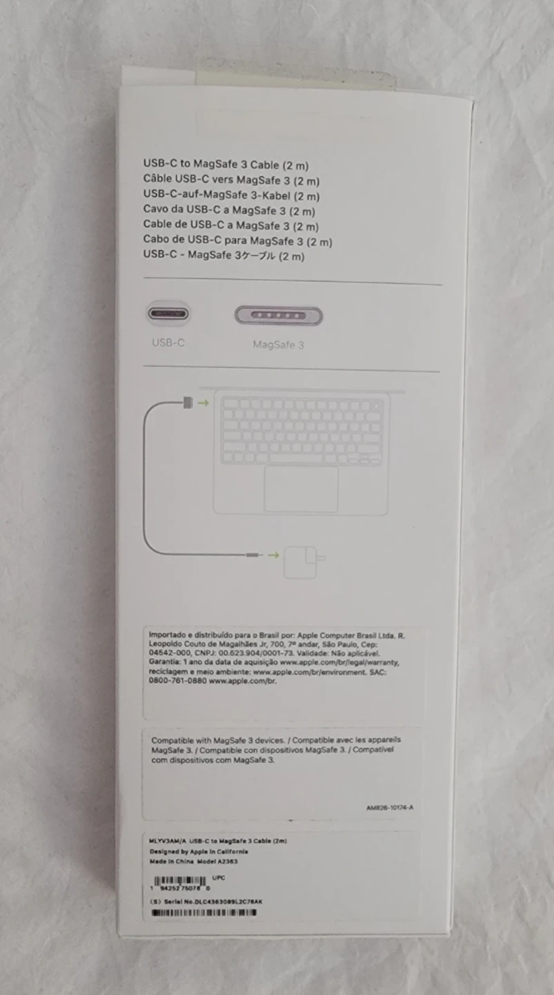 NEW Apple USB-C to MagSafe 3 Cable (2m) - photo 2