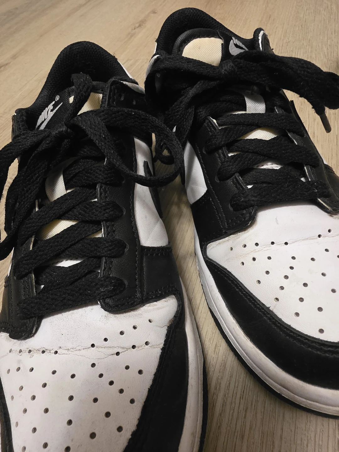 Nike Dunk Low Panda Sneakers - photo 3