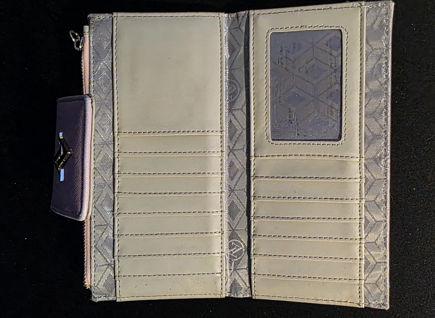 Pink Floral Long Wallet - photo 2