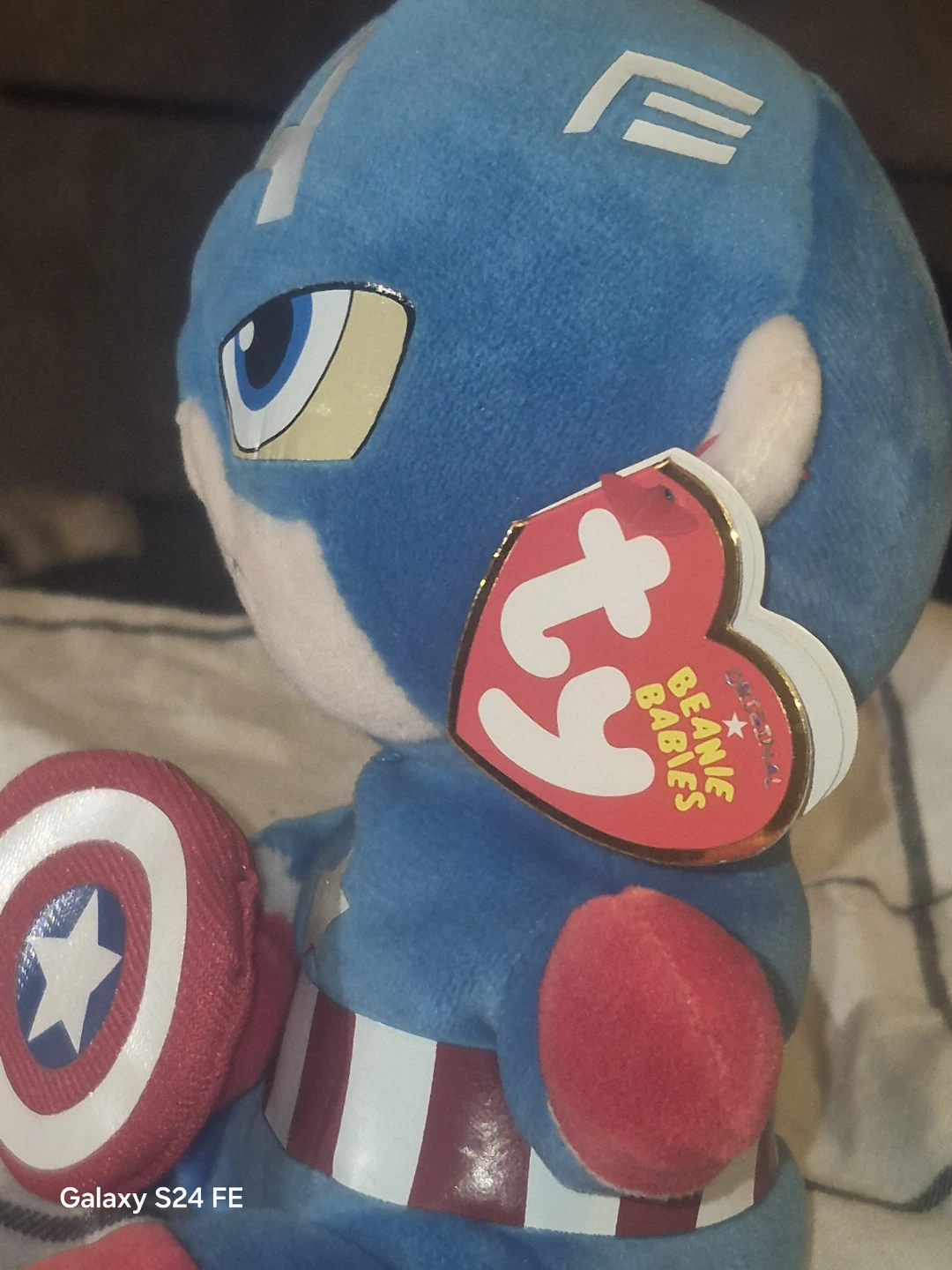 Ty Beanie Babies Captain America Plush - photo 2