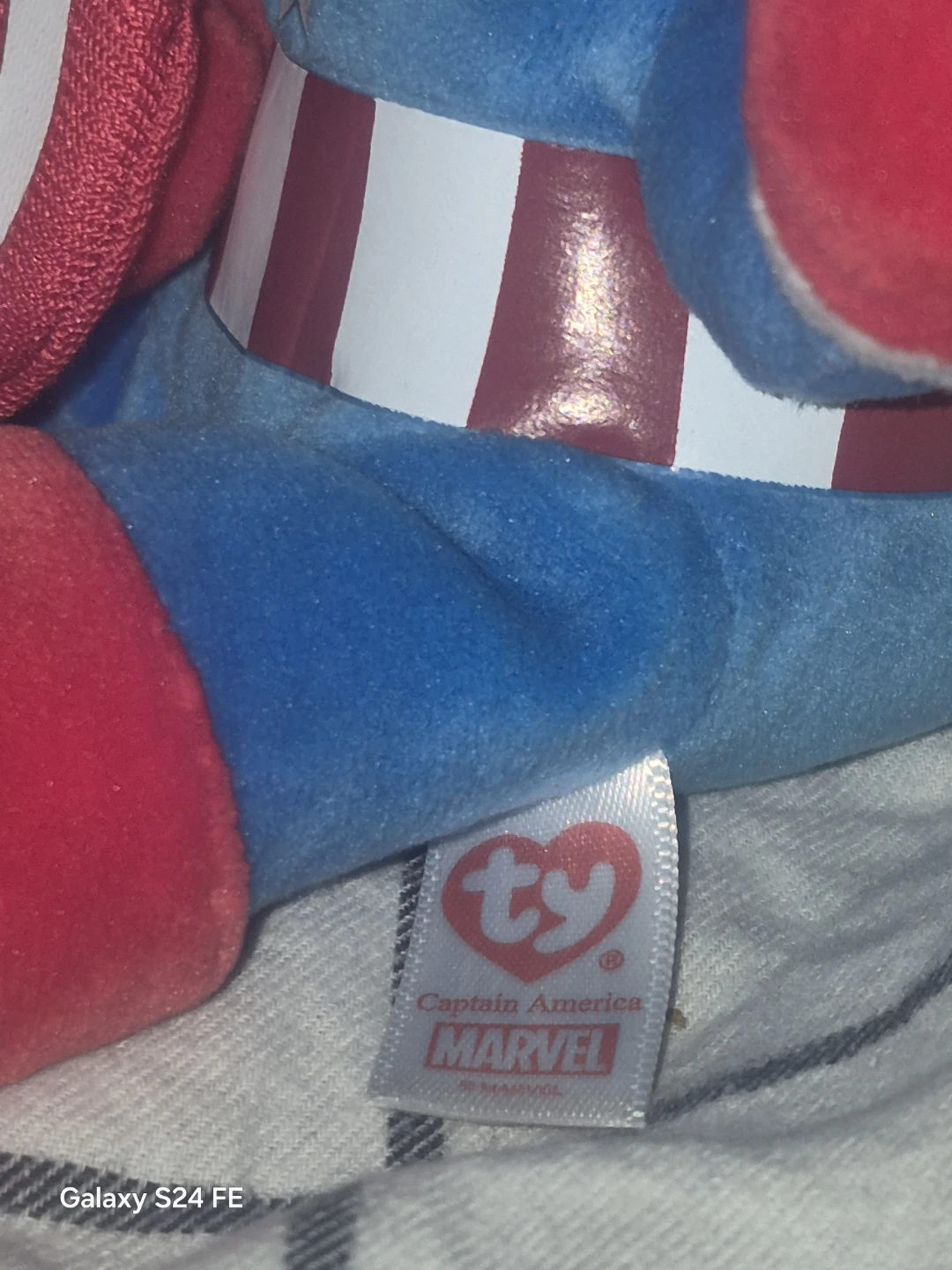 Ty Beanie Babies Captain America Plush - photo 3