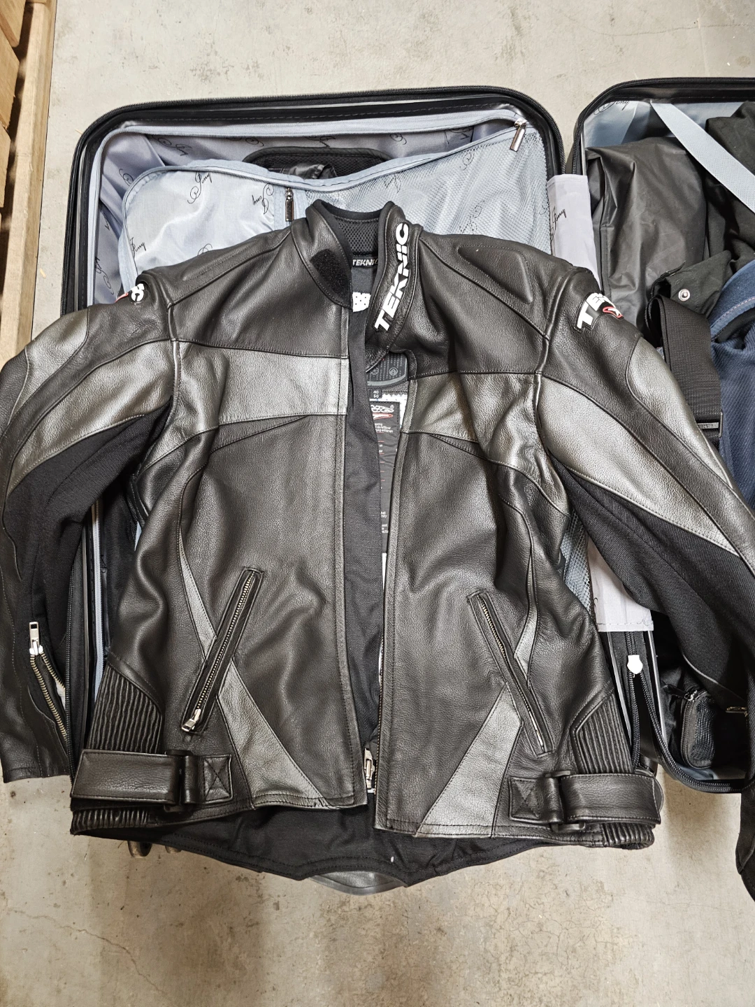 Teknic Leather Motorcycle Jacket