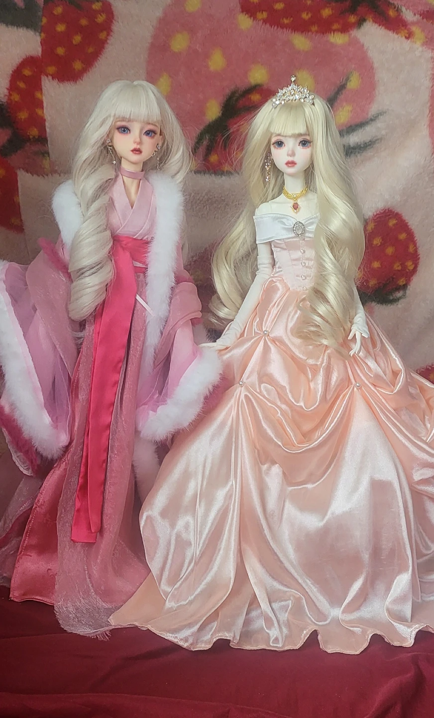 Two 1/4 BJD recast Dolls for Sale - Dosa-B and Celia - fullsets