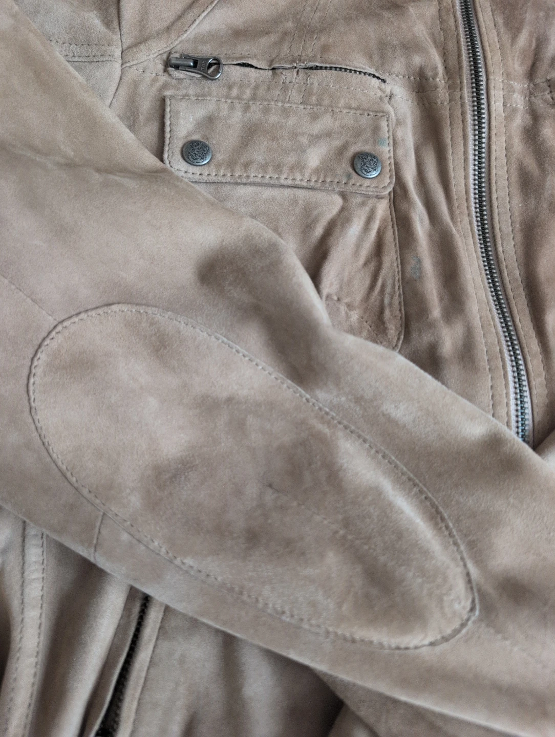 Buckler Suede Bomber Jacket - photo 2